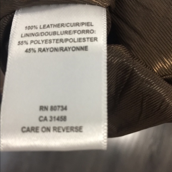 Bcbgmaxarzia leather top - Picture 7 of 8